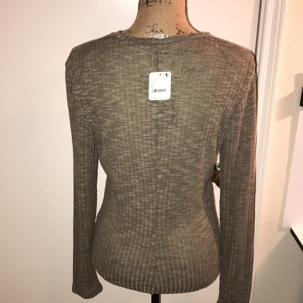Free People Intimately Aura Layering Top Size Large NWT - Picture 3 of 16